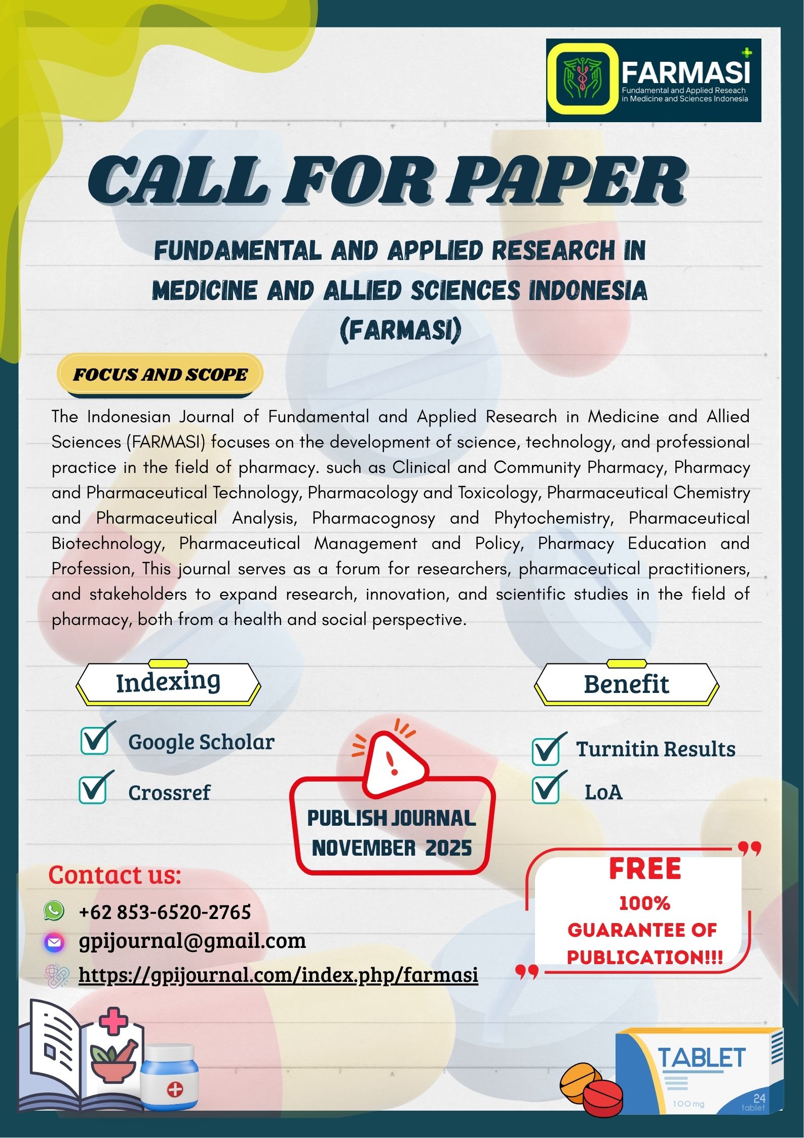 					View Vol. 1 No. 2 (2025): CALL FOR PAPER NOVEMBER, 2025
				