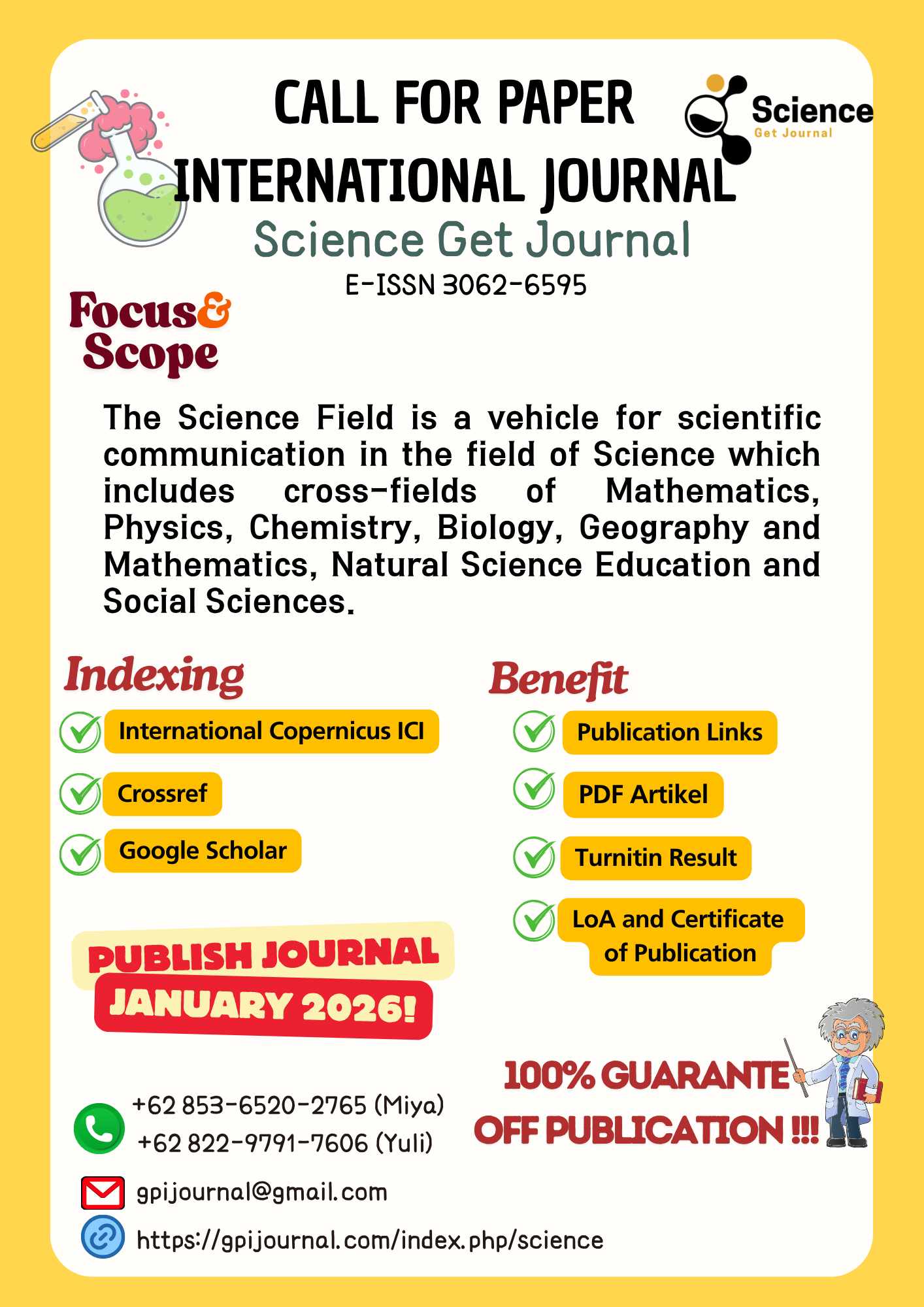 					View Vol. 3 No. 1 (2026): CALL FOR PAPER  INTERNATIONAL JOURNAL
				
